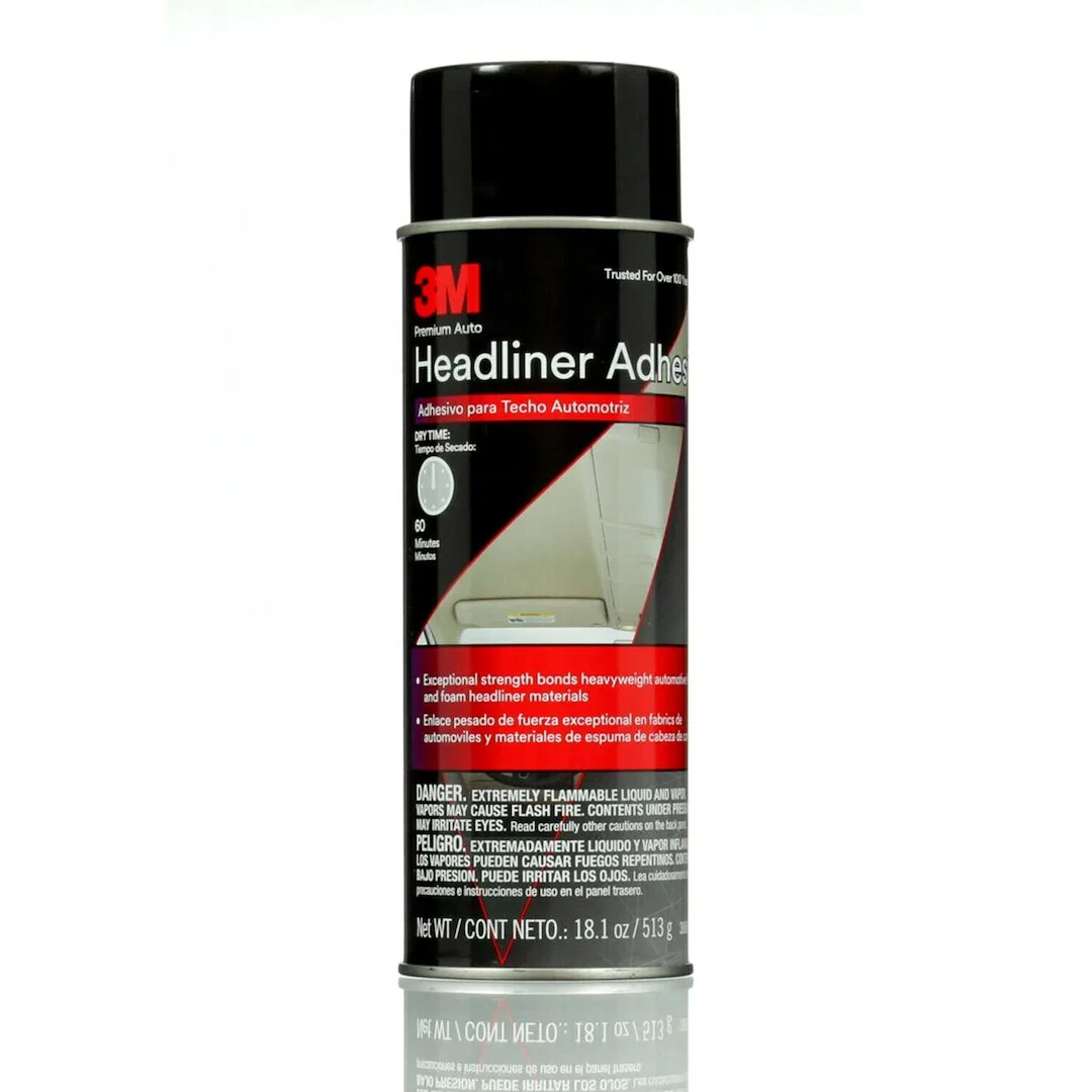 38808 – 3M Trim and Upholstery Adhesive, Use To Bond Fabric/ Headliners/ Foam To Metal 18.1 Ounce Aerosol Can Single